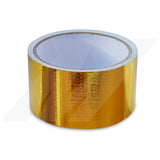 2 Inch X 15 Feet Gold Adhesive Heat Wrap Protection Barrier Protection Tape Roll